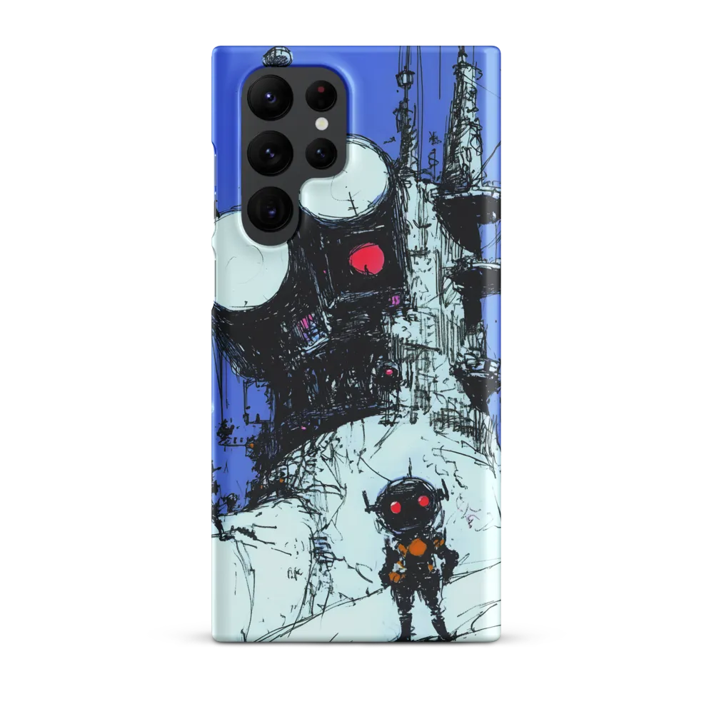 Echoes of a Futuristic Frontier | Phone Case |  S22 Ultra | Snap Case | Matte