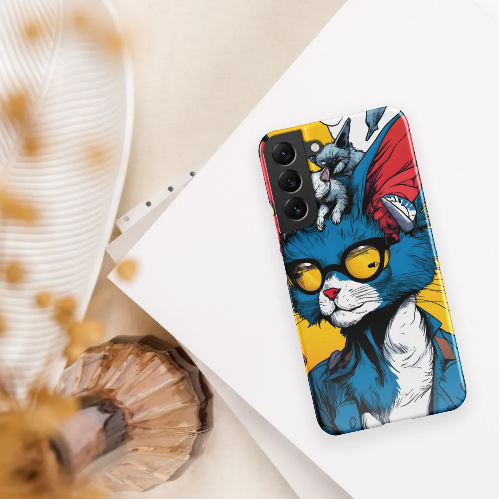 Whimsical Feline Coolness