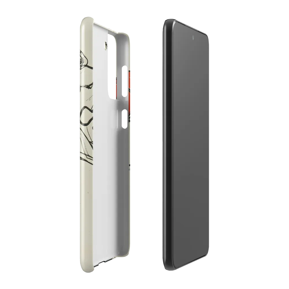 Echoes of Anguish | Phone Case |  S21 Plus | Snap Case | Glossy