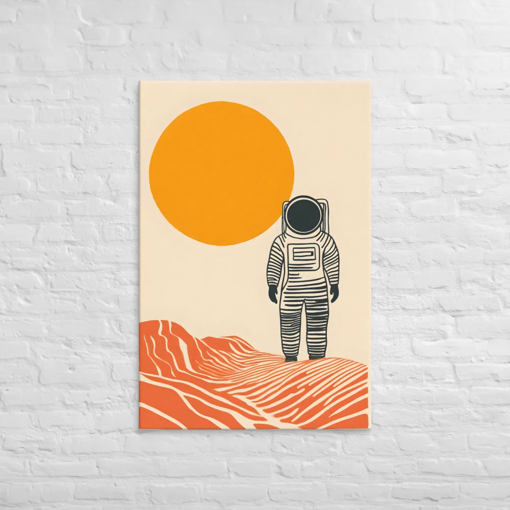 Solitude in Space | Canvas | 32″×48″