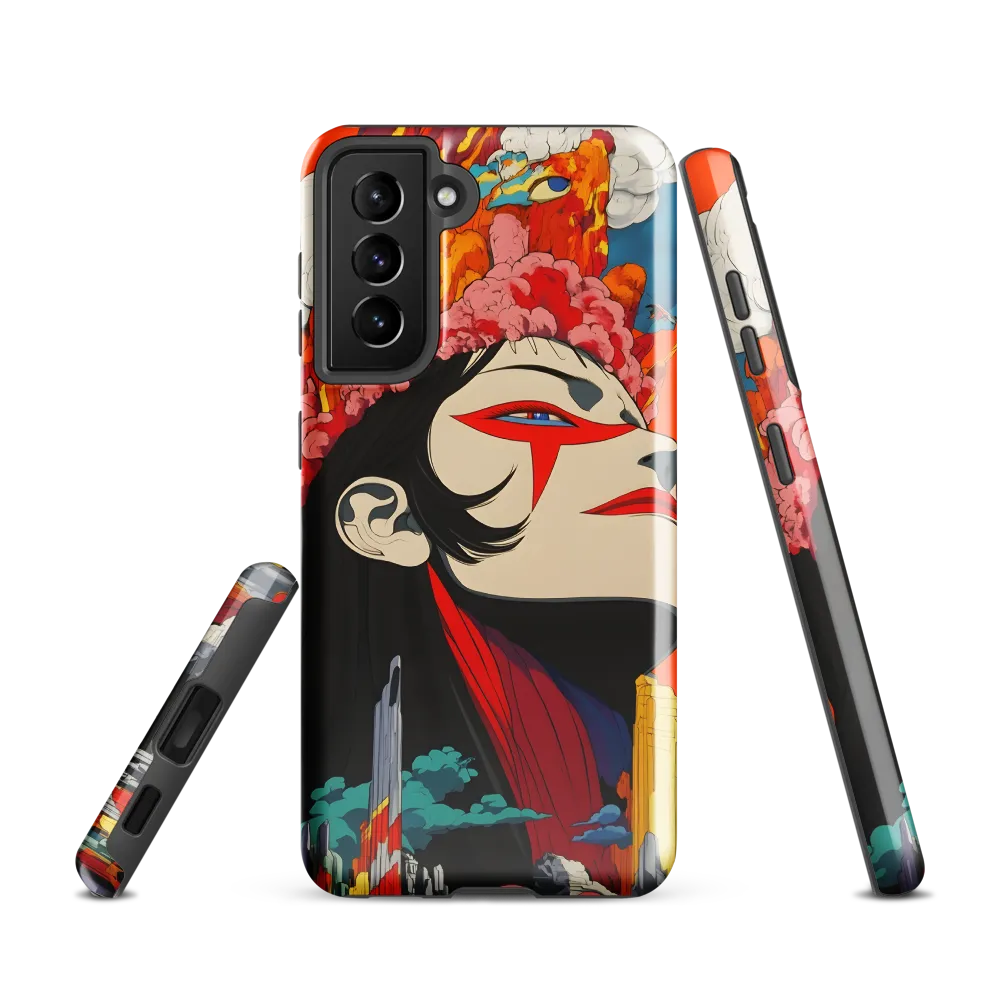 Eruption of Power | Phone Case |  S21 | Tough Case | Glossy