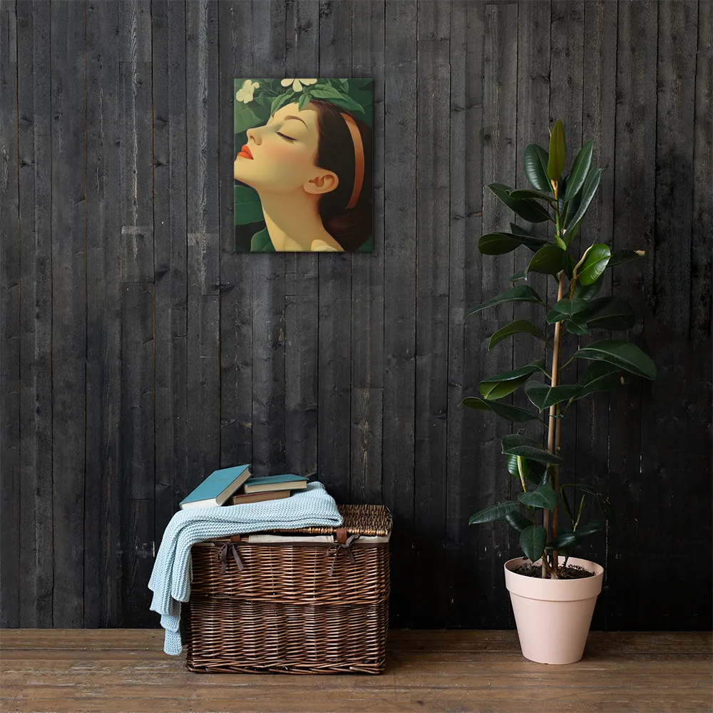 Serenity in Bloom | Canvas | 16″×20″