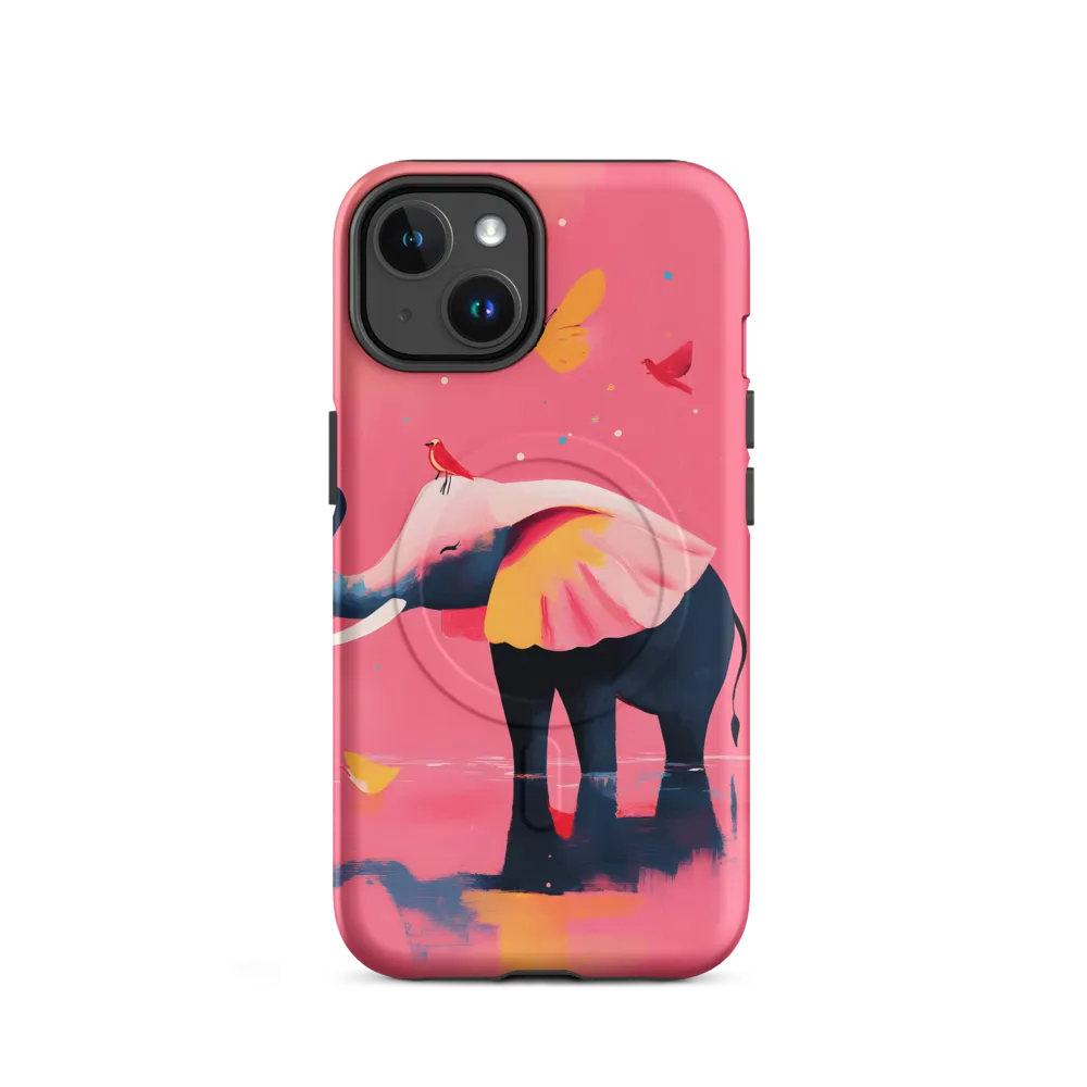 Whimsical Serenity: The Playful Elephant