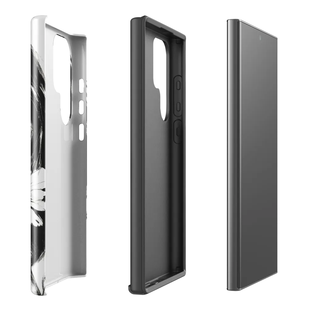 Serenity in Ink | Phone Case |  S23 Ultra | Tough Case | Glossy