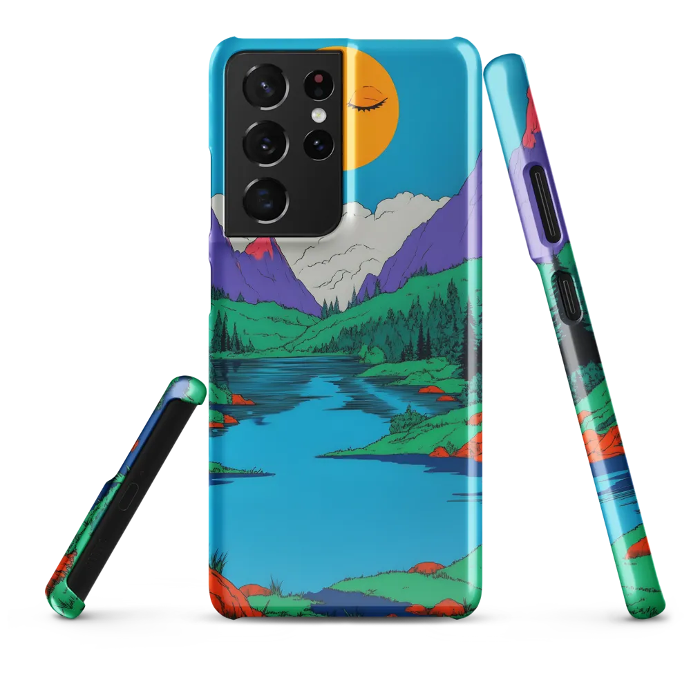 Whimsical Serenity in Vibrant Colors