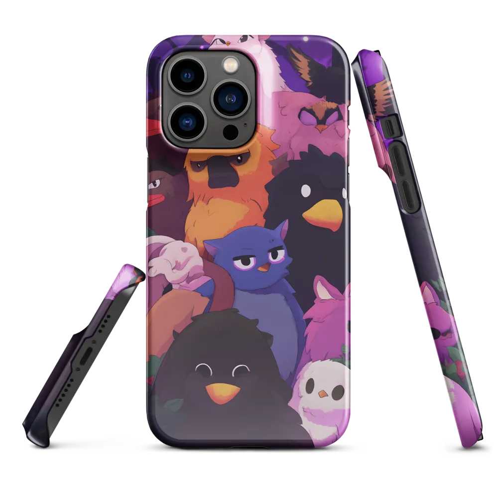 Whimsical Avian Gathering