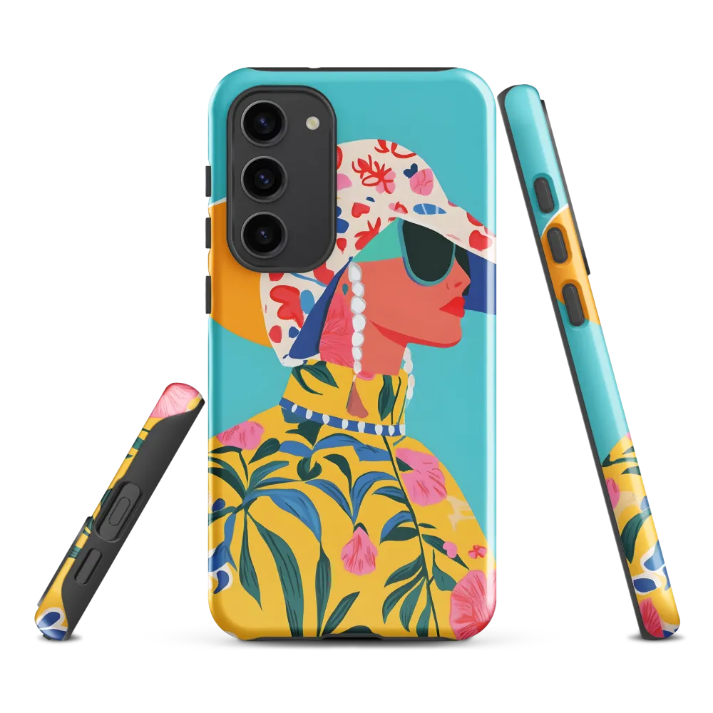 Tropical Confidence: A Fashion Portrait
