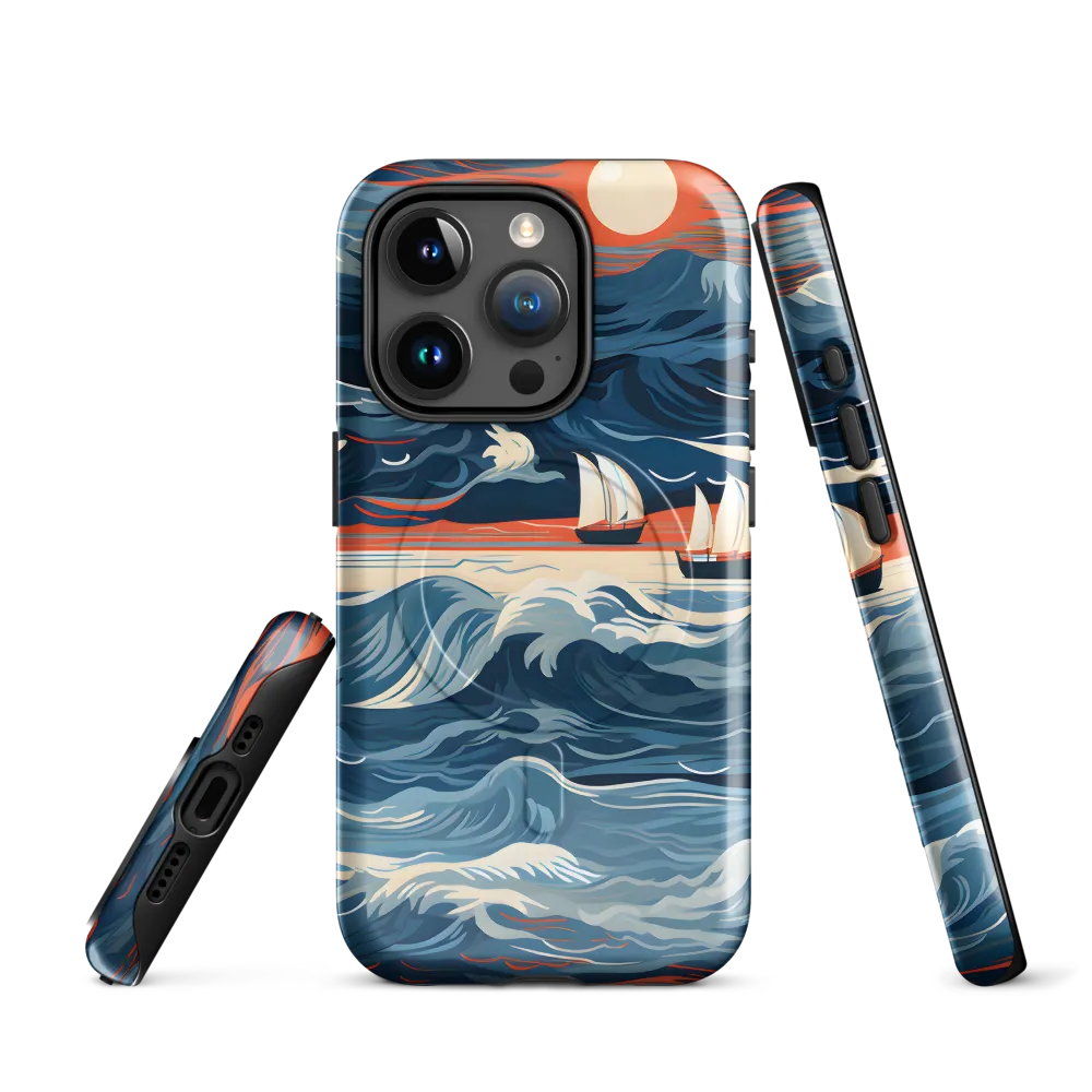 Ocean Whispers: A Voyage at Dusk