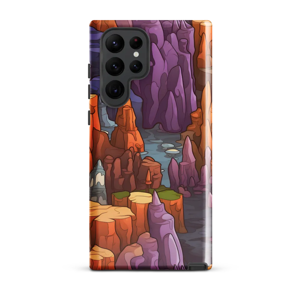 Vibrant Rockscape: A Digital Odyssey