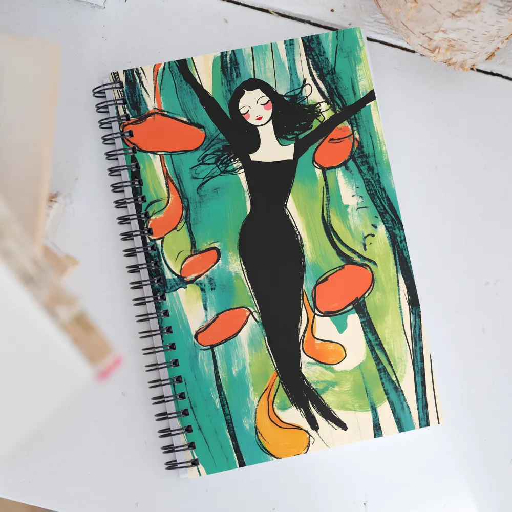 Dreams in Motion | Spiral Notebook