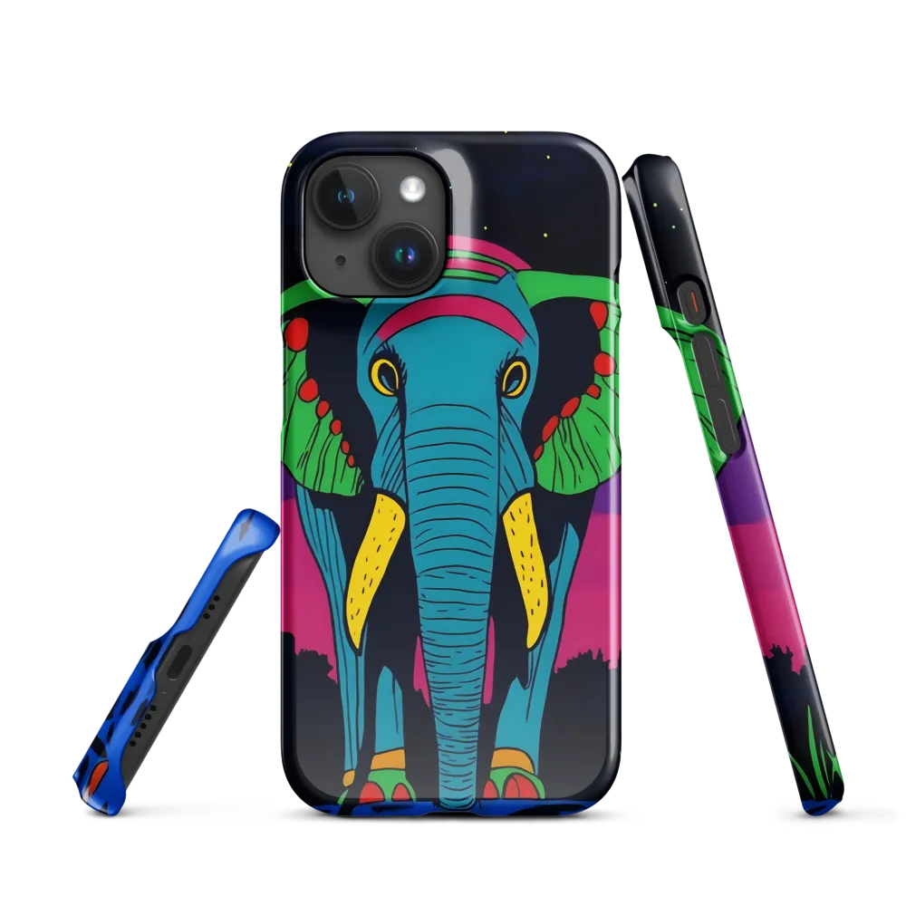 Whimsical Majesty: The Vibrant Elephant