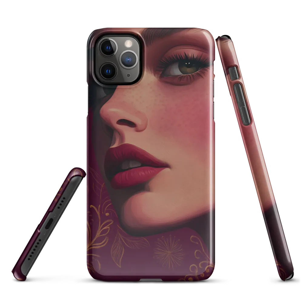 Portrait of Serene Beauty | Phone Case |  11 Pro Max | Snap Case | Glossy