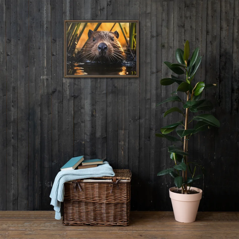 Beaver Serenity: A Natural Portrait