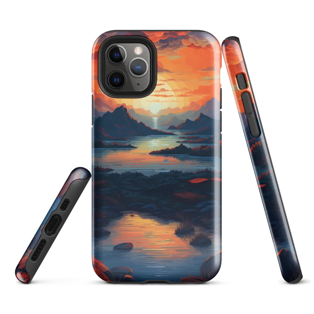 Ethereal Evening: A Digital Dusk