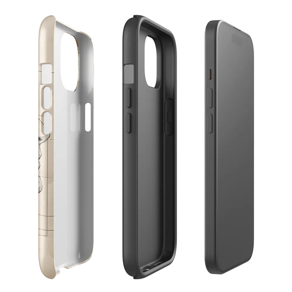 Geometric Reverie | Phone Case |  15 | Tough Case | Glossy