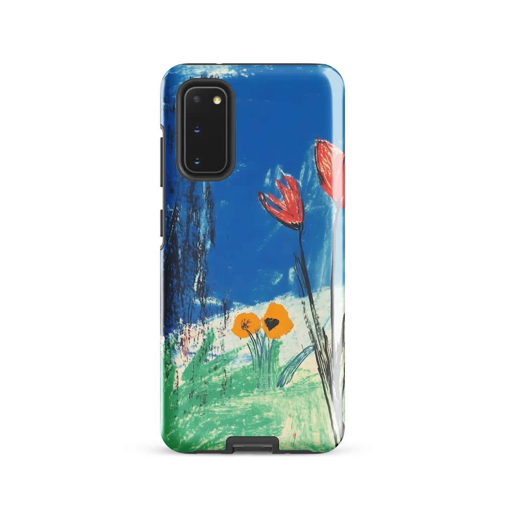 Joyful Blossoms in Blue