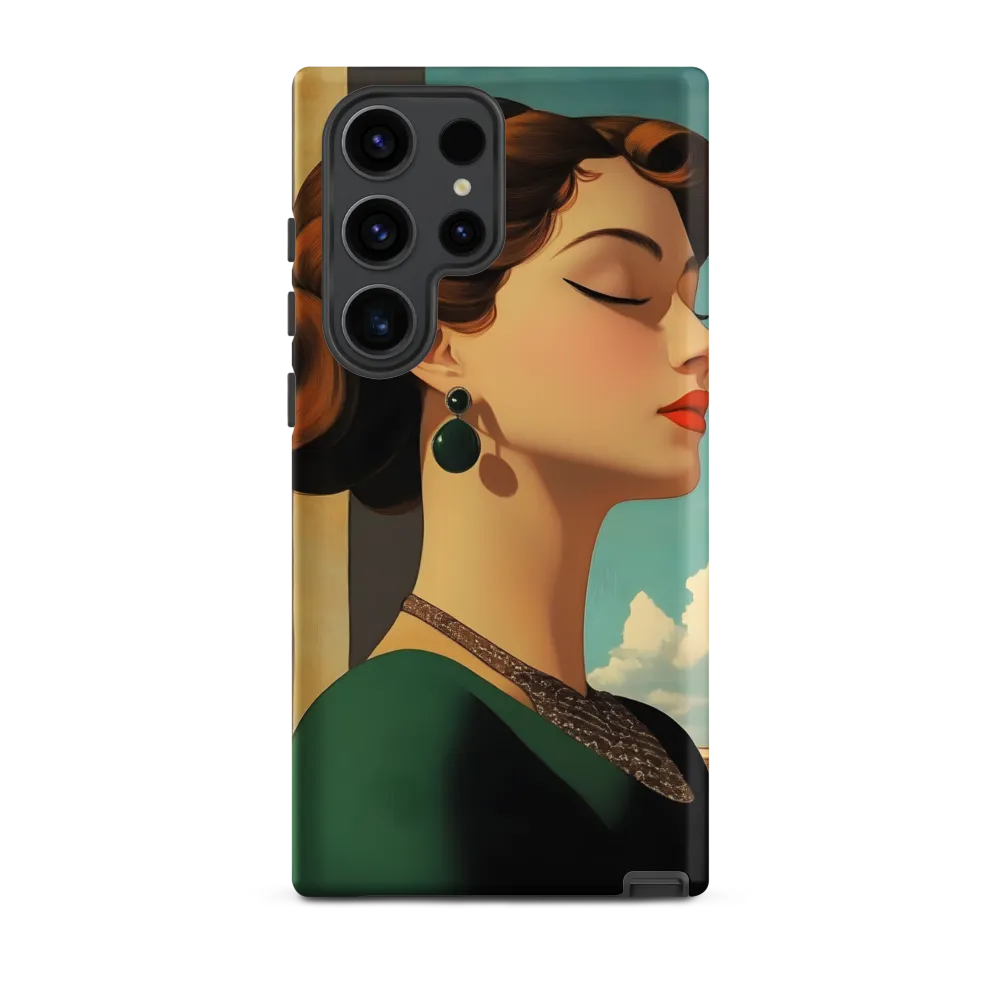 Elegance in Art Deco: A Portrait of Grace