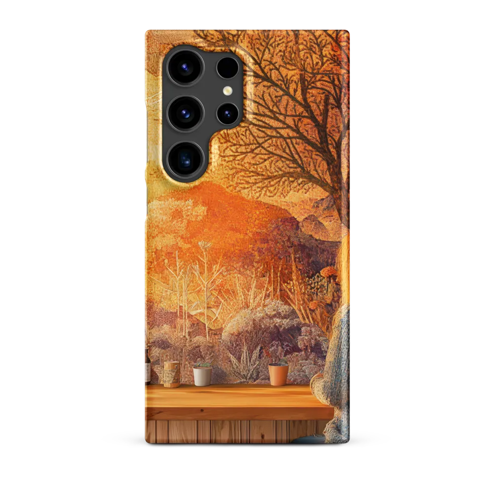 Whispers of a Golden Sunset | Phone Case |  S24 Ultra | Snap Case | Matte