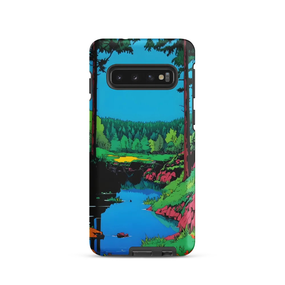 Tranquil Reflections: A Vibrant Landscape