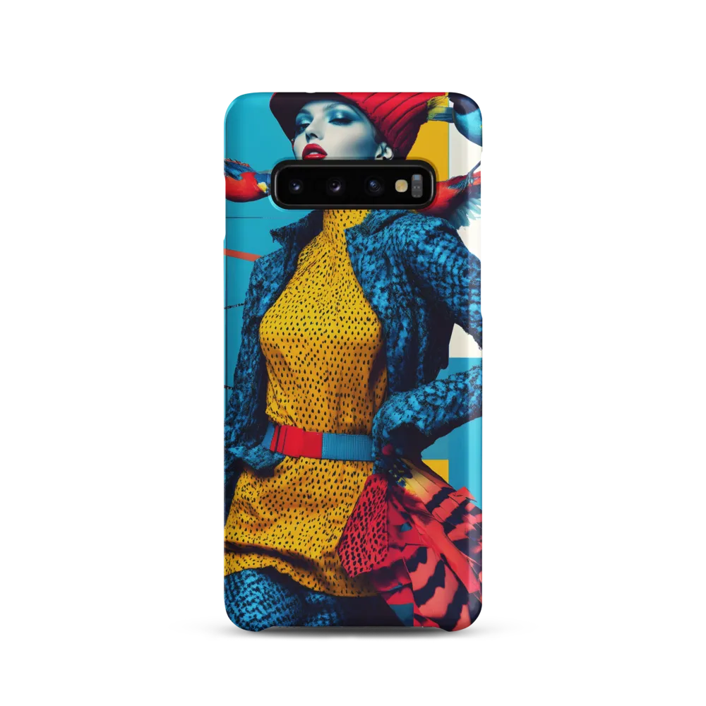 Vibrant Fusion of Nature and Fashion