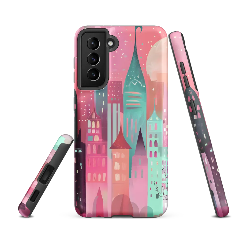 Whimsical City at Dusk
