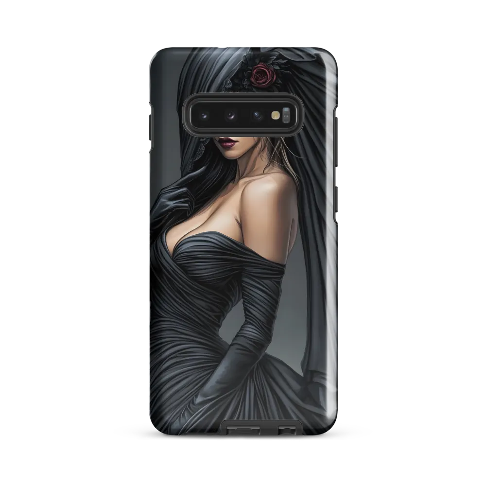 Veiled Elegance | Phone Case |  S10 Plus | Tough Case | Glossy