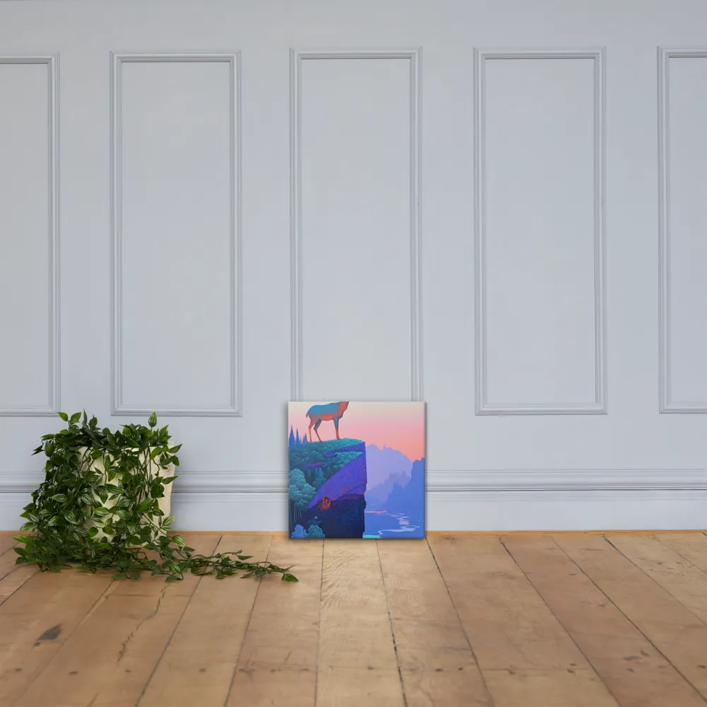 Majestic Refuge | Canvas | 16″×16″