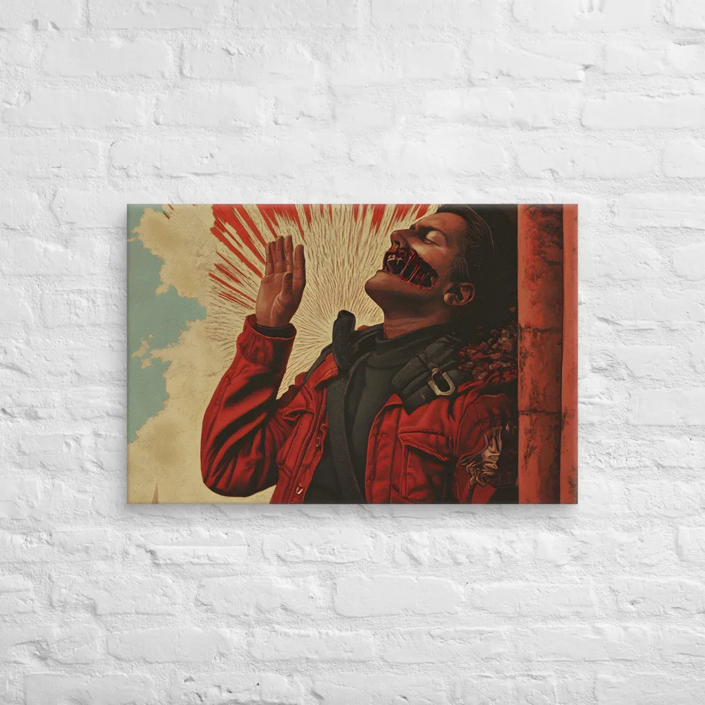 Defiant Echoes of Ruin | Canvas | 20″×30″