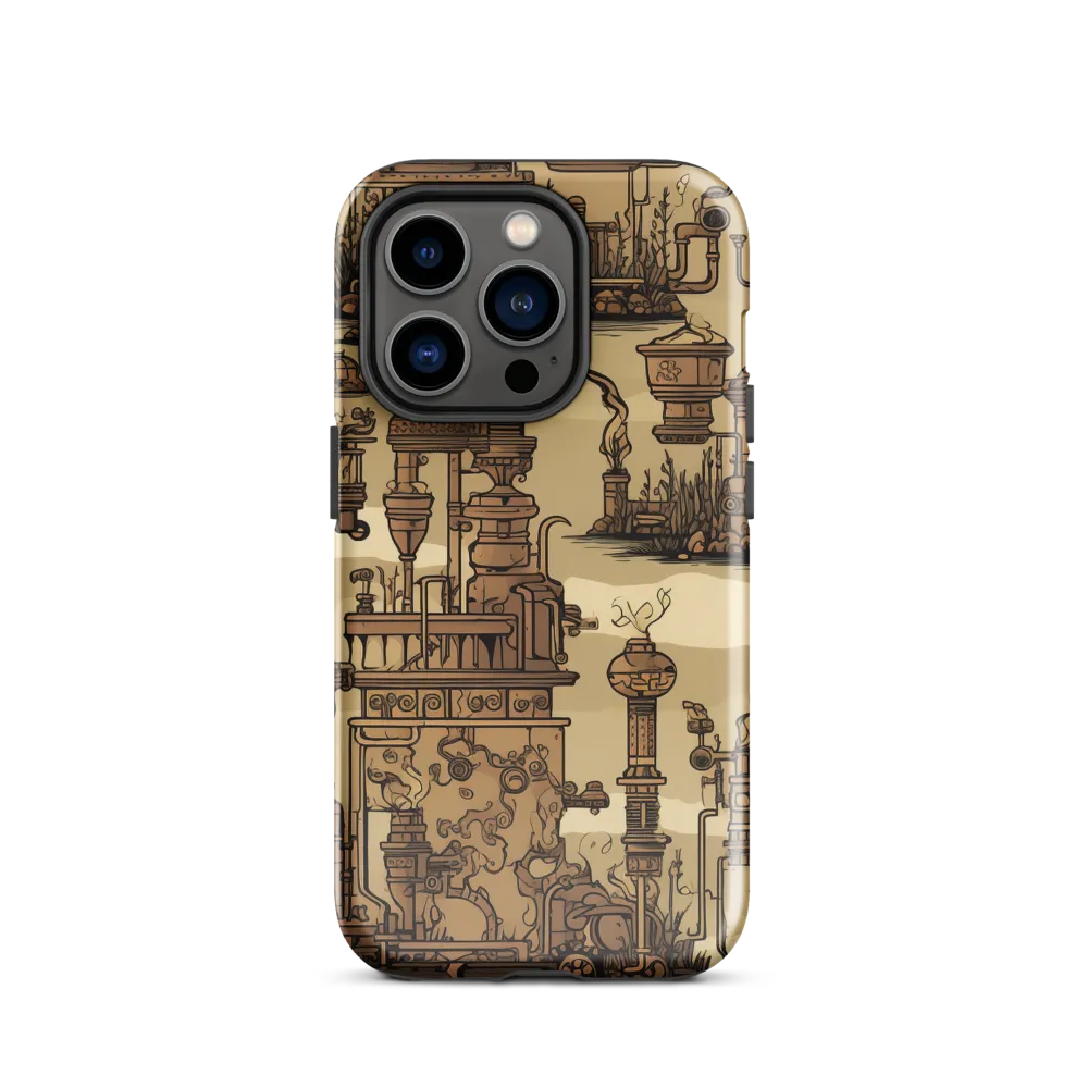 Whimsical Industrial Landscape
