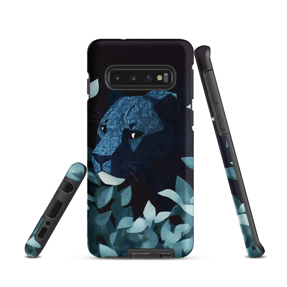 Lurking Blue: The Panther's Gaze