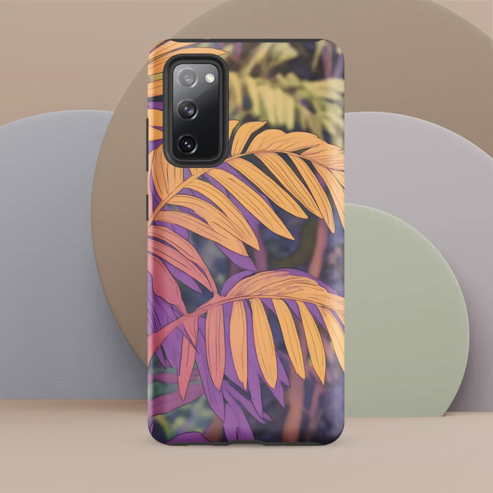 Harmonious Leaves in Digital Twilight