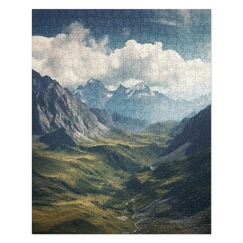 Serenity in the Mountains | Jigsaw Puzzle | 520 pieces