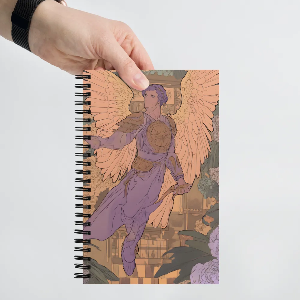 Celestial Guardian | Spiral Notebook