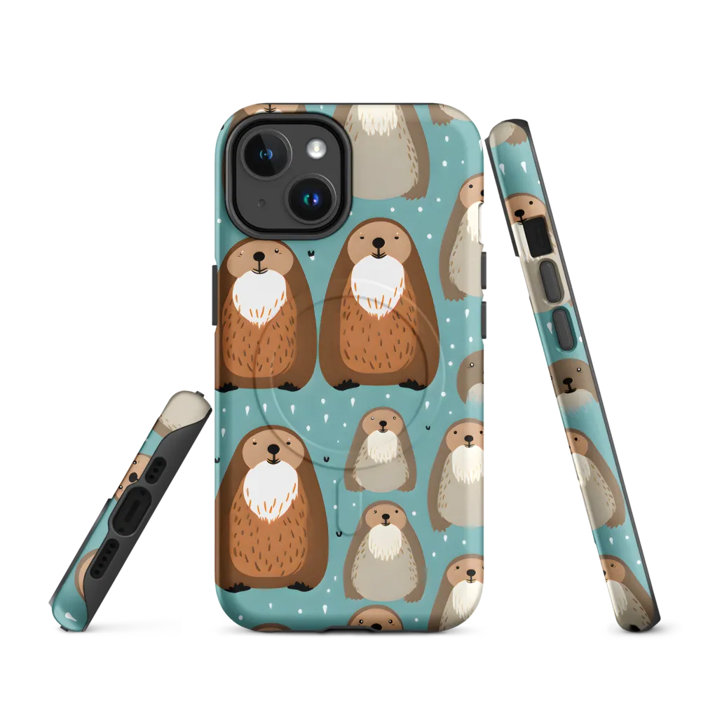 Whimsical Otter Pattern