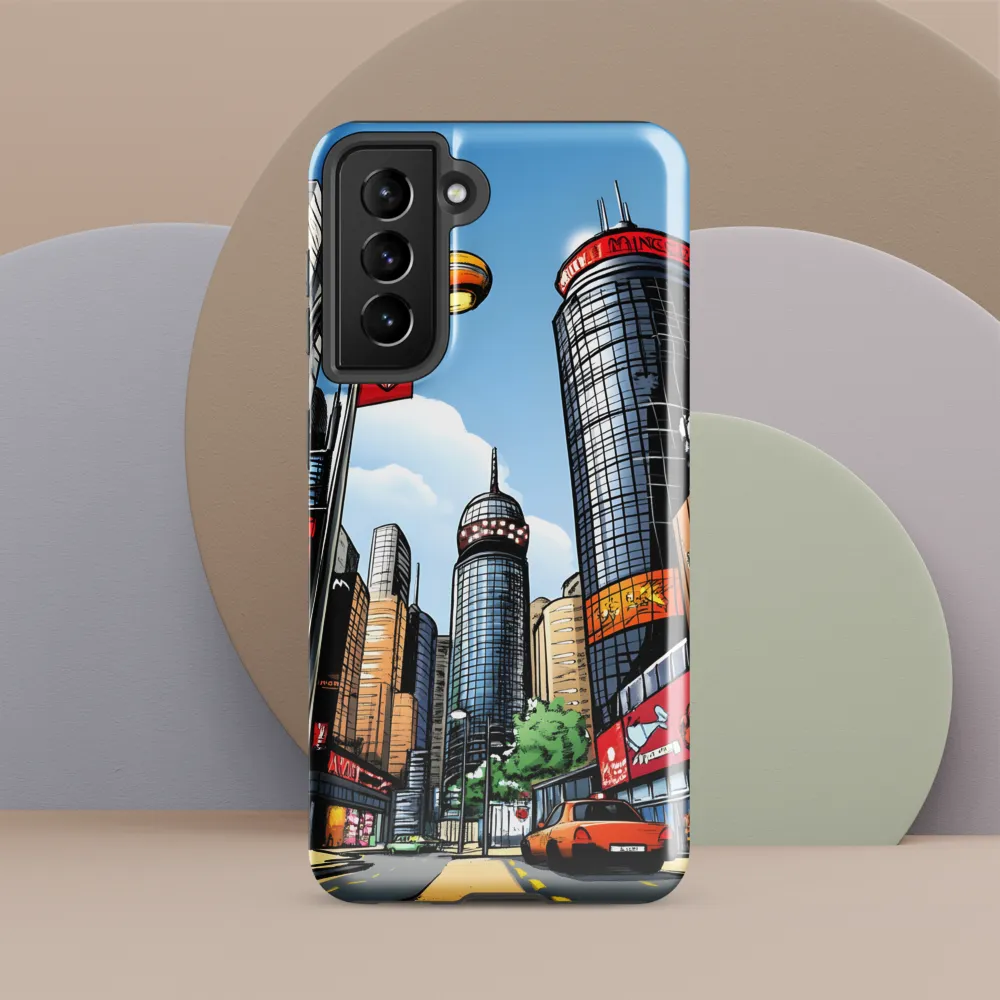 Urban Pulse: A Comic Cityscape