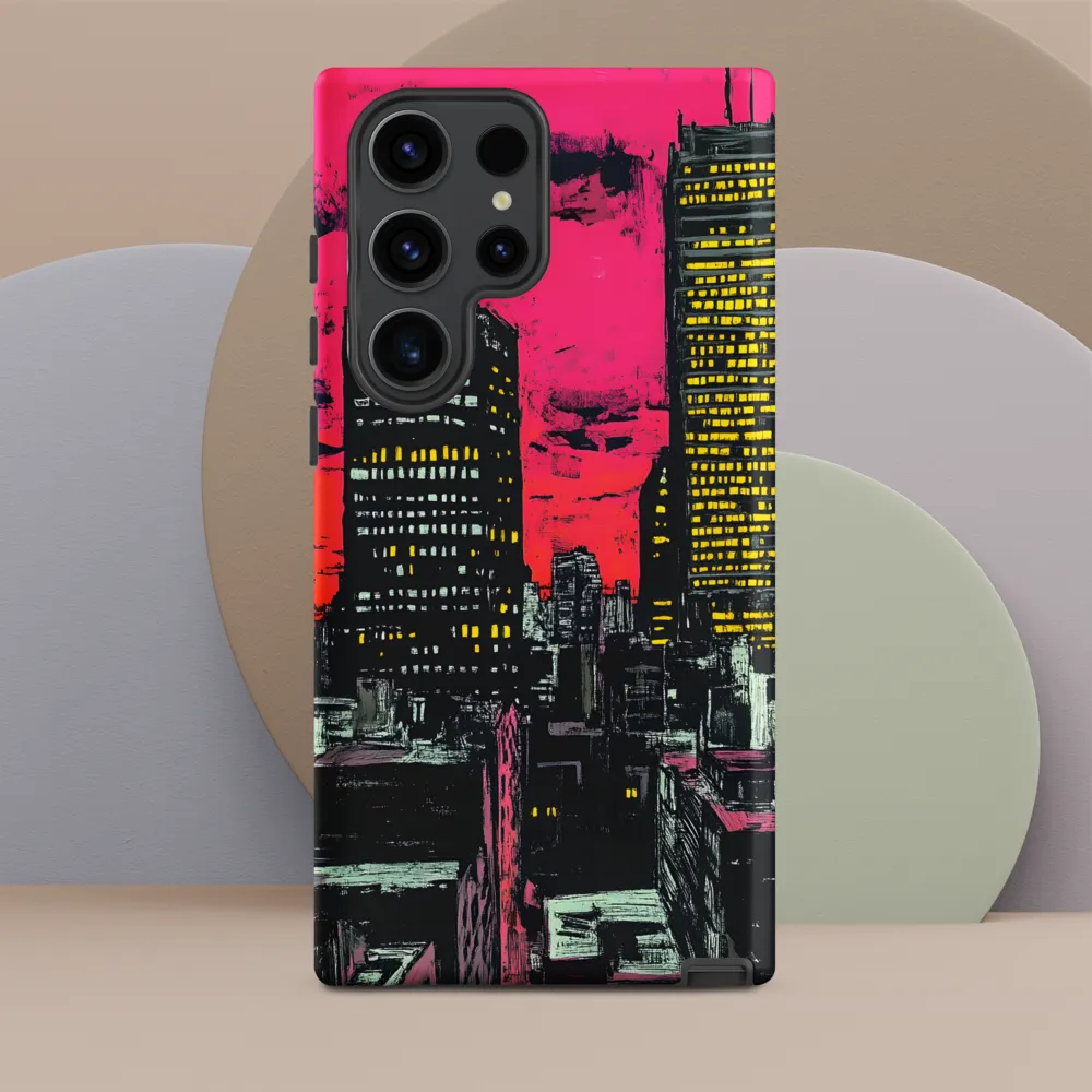 Urban Pulse at Dusk