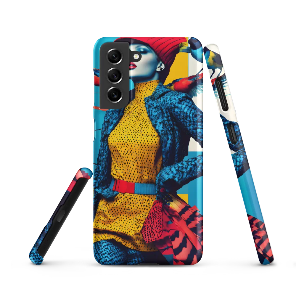 Vibrant Fusion of Nature and Fashion