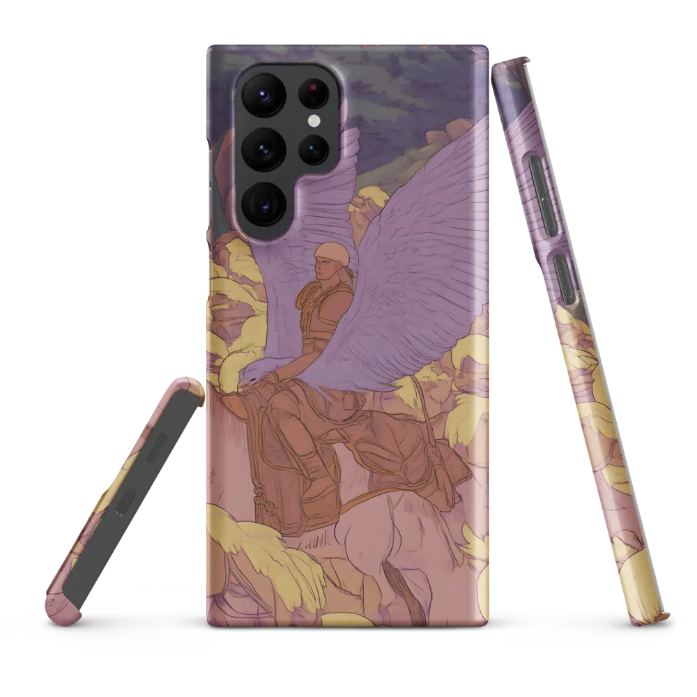 The Winged Guardian | Phone Case |  S22 Ultra | Snap Case | Matte