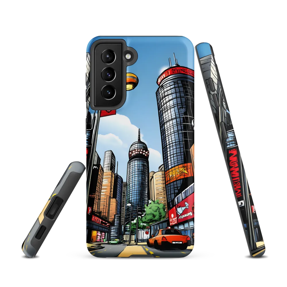 Urban Pulse: A Comic Cityscape