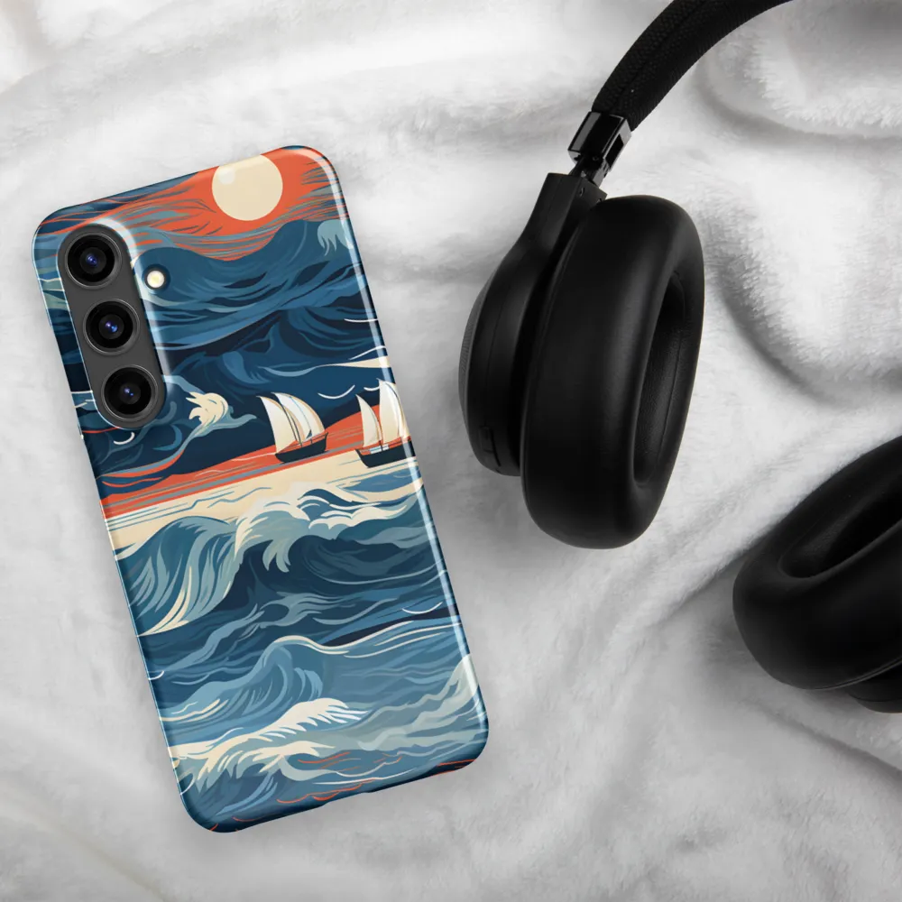 Ocean Whispers: A Voyage at Dusk