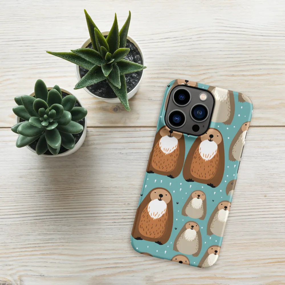 Whimsical Otter Pattern