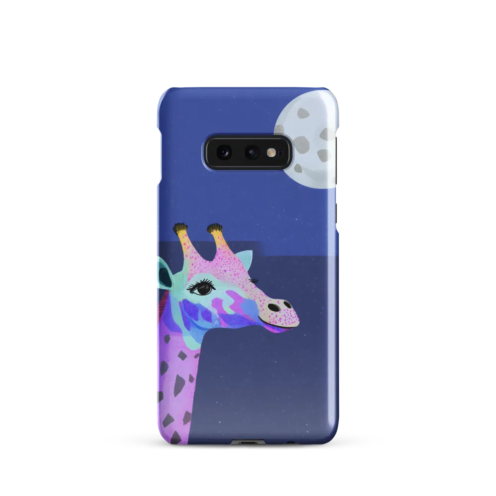 Whimsical Giraffe Under the Stars