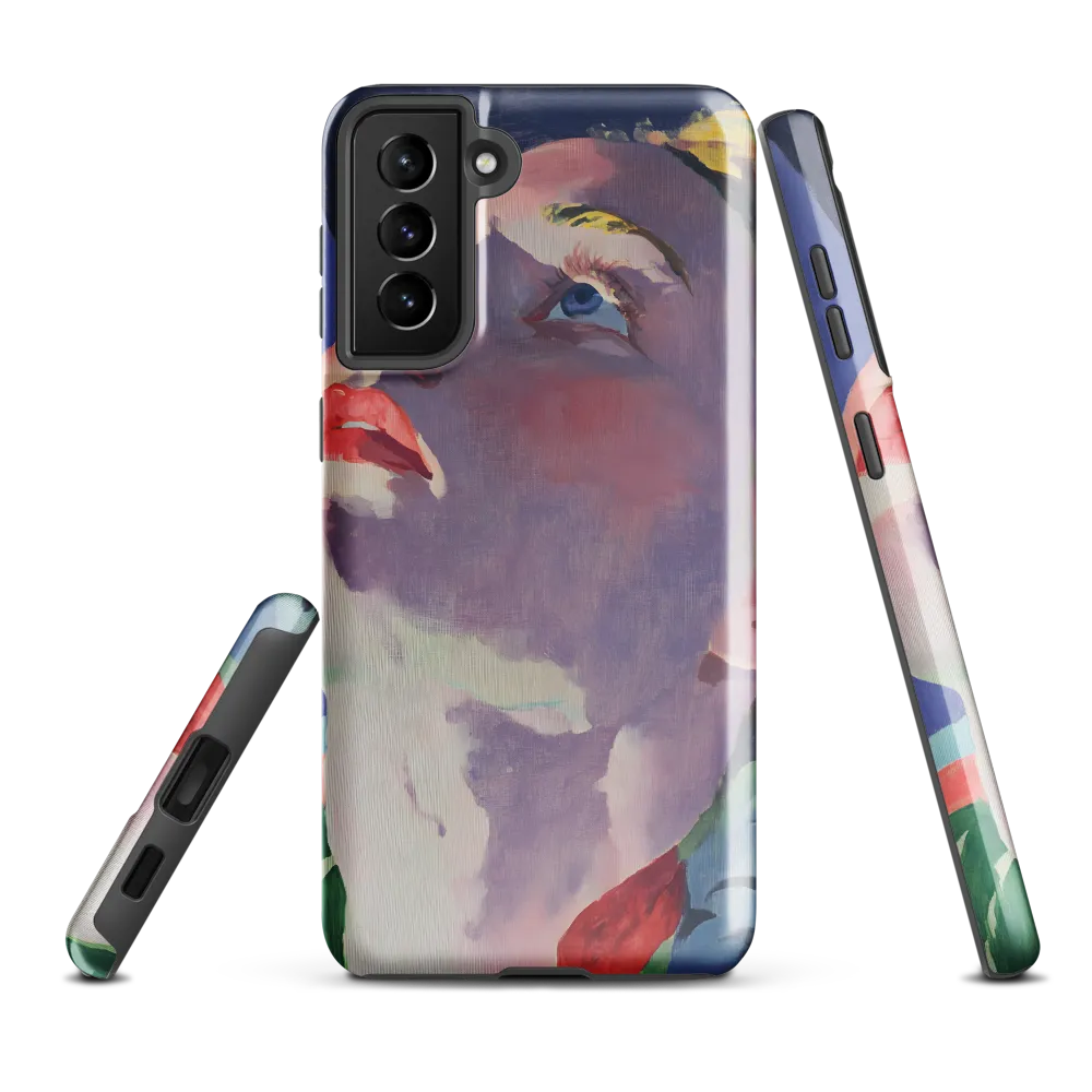Gaze of Contemplation | Phone Case |  S21 Plus | Tough Case | Glossy