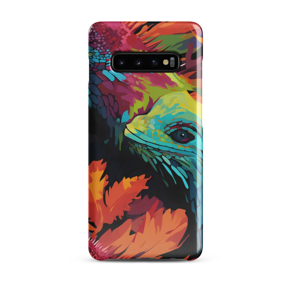 Vibrant Reptilian Harmony | Phone Case |  S10 Plus | Snap Case | Glossy