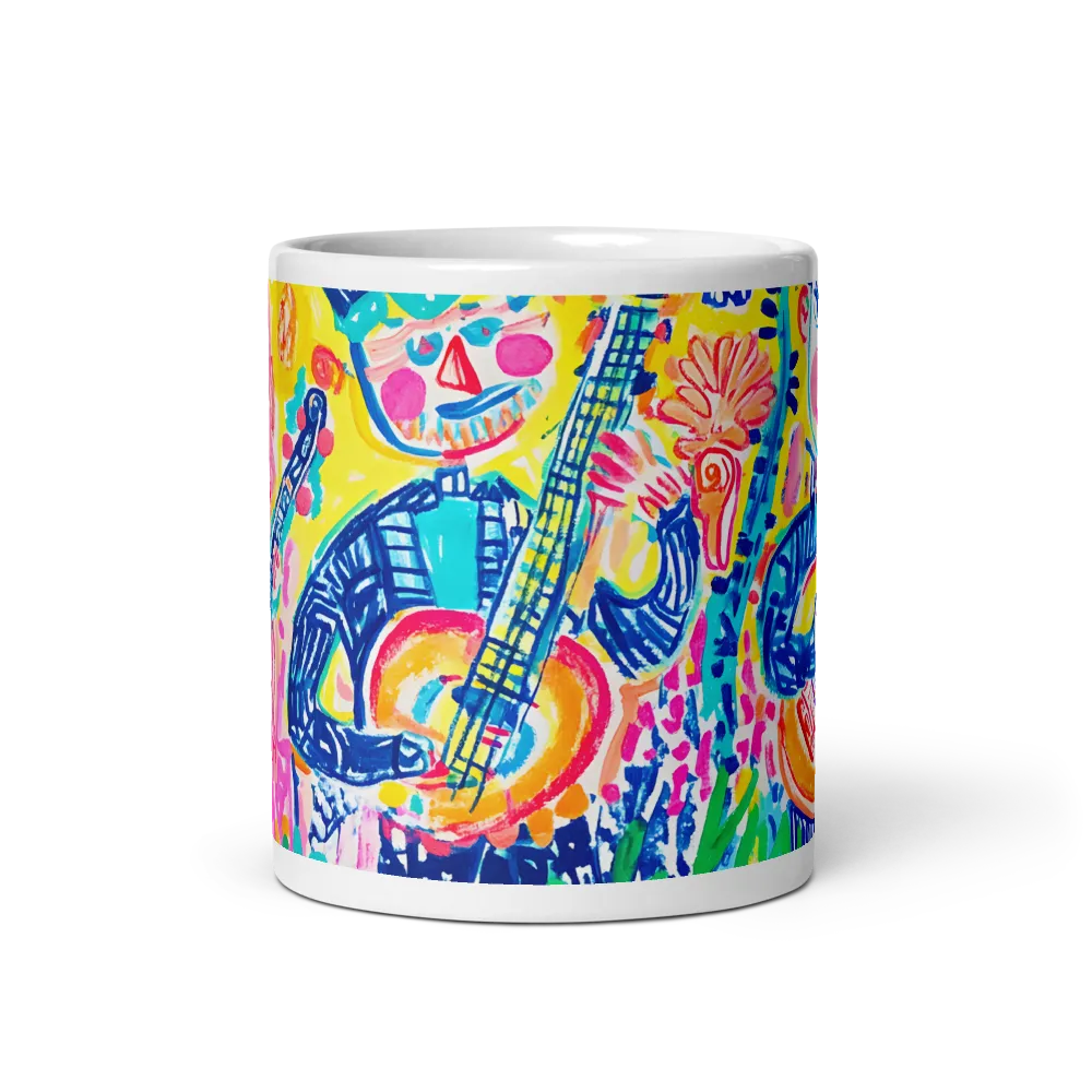 Joyful Duet: A Celebration of Music | Mugs | Multiple Sizes & Colors