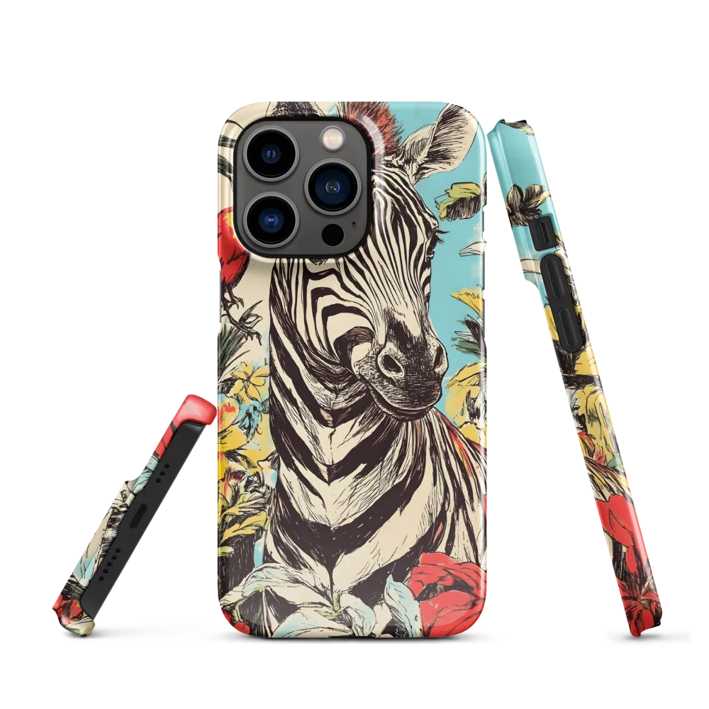 Zebra in Tropical Reverie