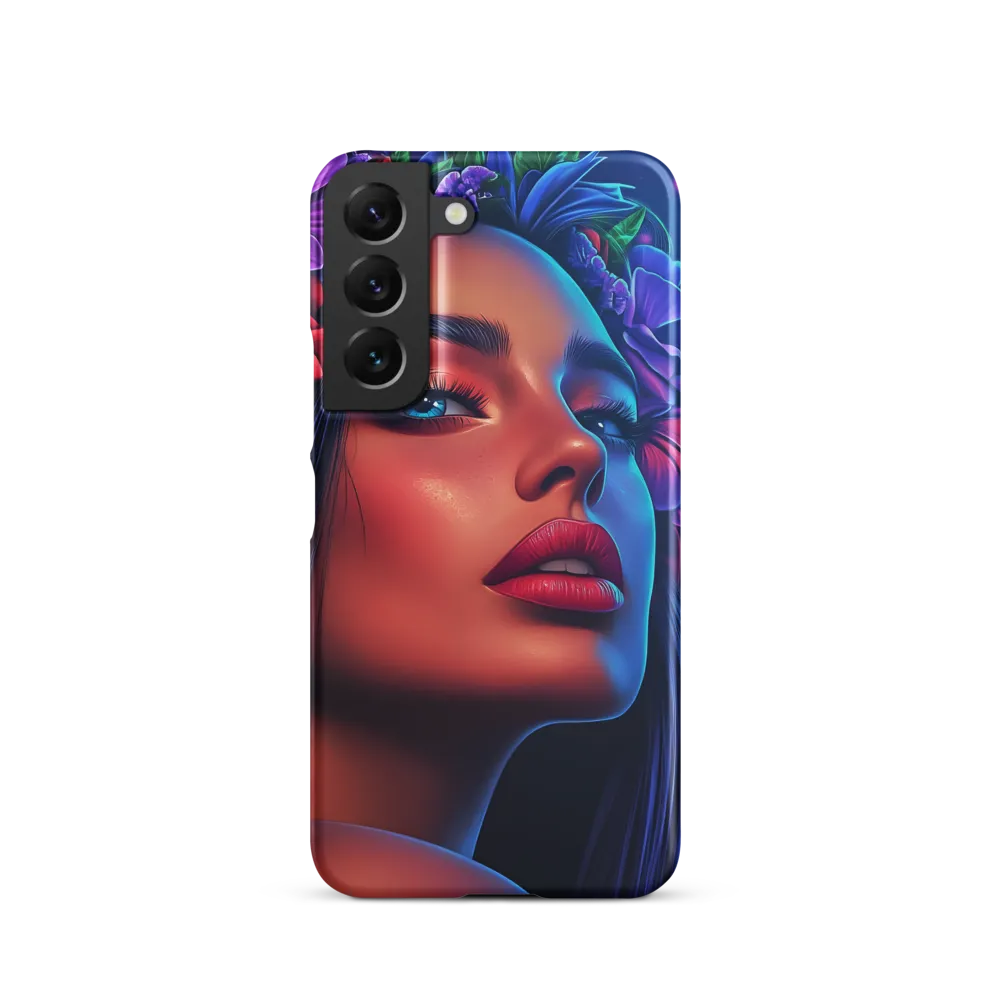 Radiance of the Floral Queen | Phone Case |  S22 | Snap Case | Matte
