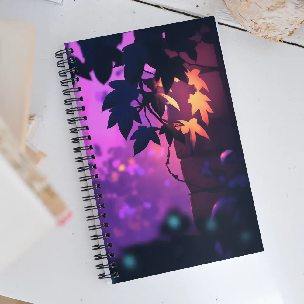 Whispers of Twilight | Spiral Notebook