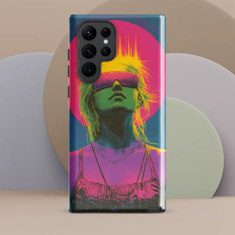 Neon Dreams: Portrait of a Modern Muse