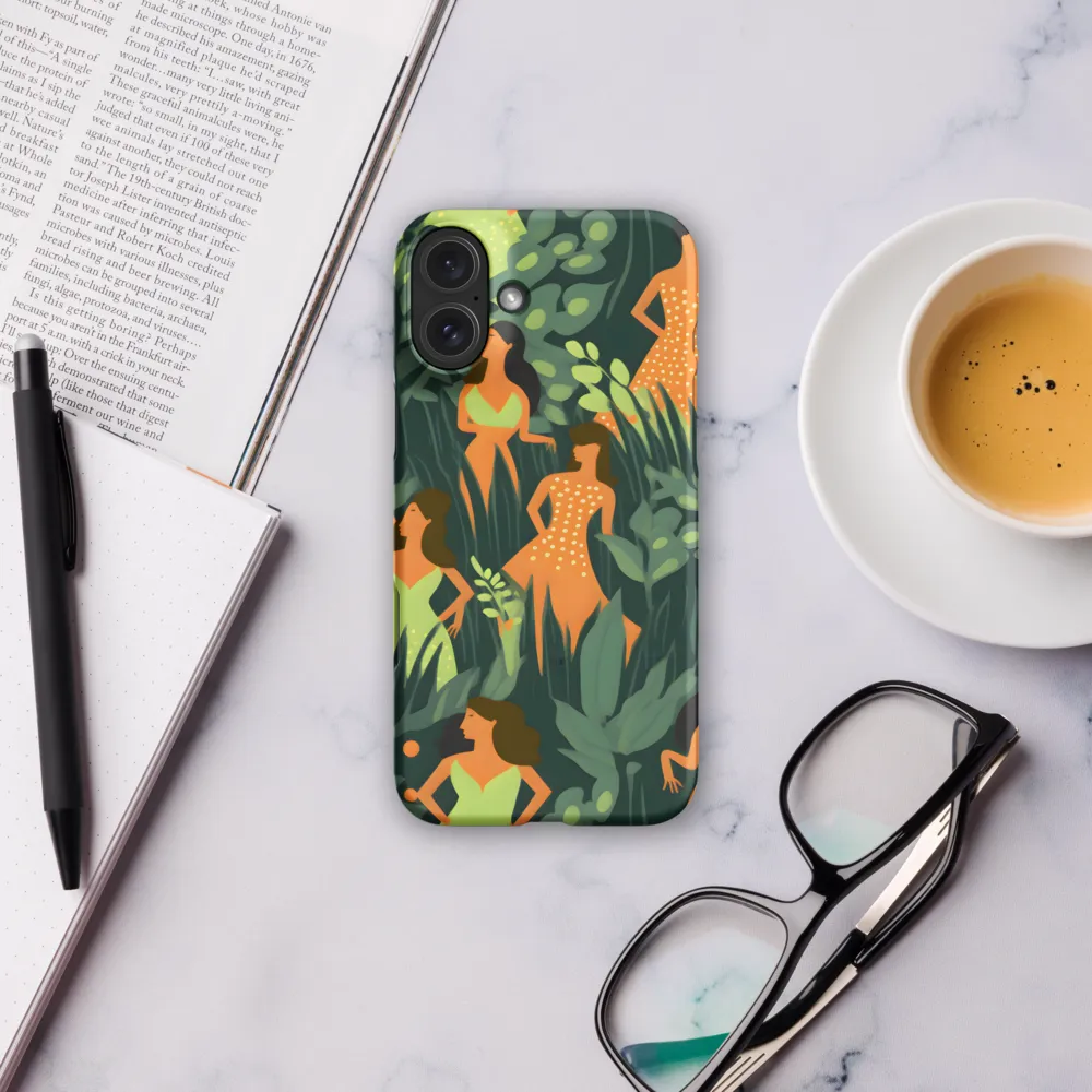 Playful Harmony in Patterns | Phone Case |  16 Plus | Snap Case | Matte